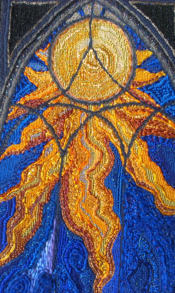 unfinished gothic sun detail