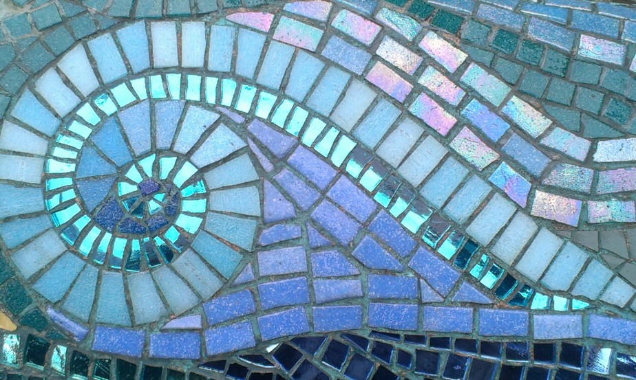 Spiralling in blue…